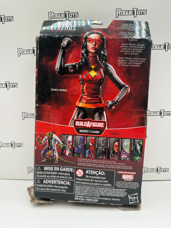 Hasbro Marvel Legends Marvel’s Lizard BAF Series Spider-Man Spider-Woman