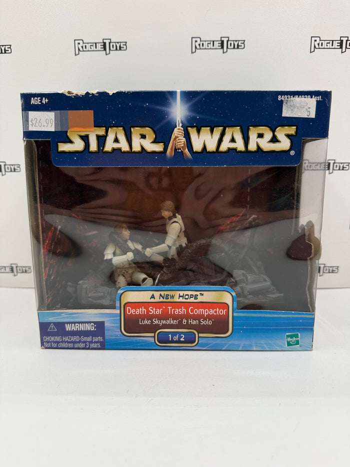 Hasbro Star Wars: A New Hope Death Star Trash Compactor Luke Skywalker & Han Solo (1 of 2)