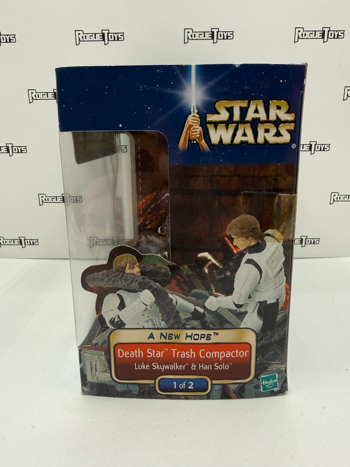 Hasbro Star Wars: A New Hope Death Star Trash Compactor Luke Skywalker & Han Solo (1 of 2)