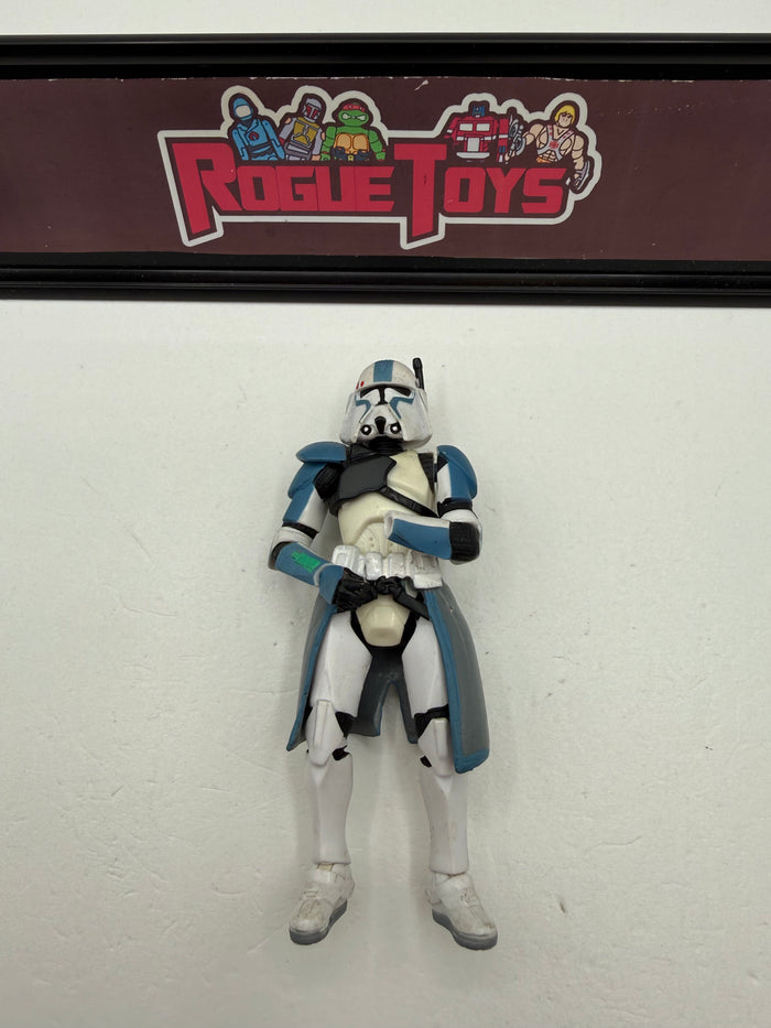 Hasbro Star Wars Blue Clonetrooper Commander Bacara Attack on Coruscant