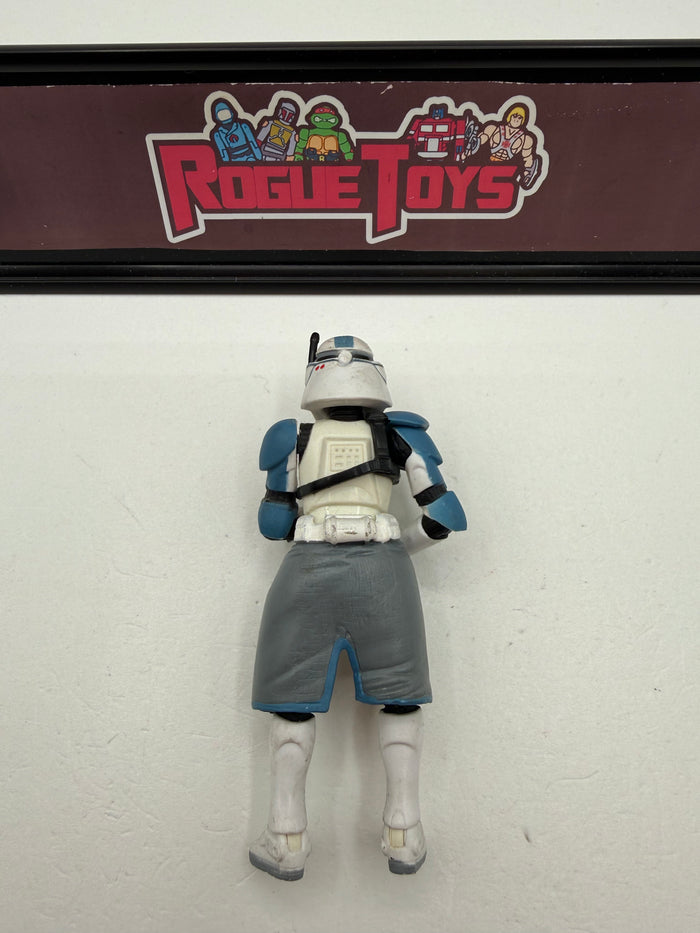 Hasbro Star Wars Blue Clonetrooper Commander Bacara Attack on Coruscant