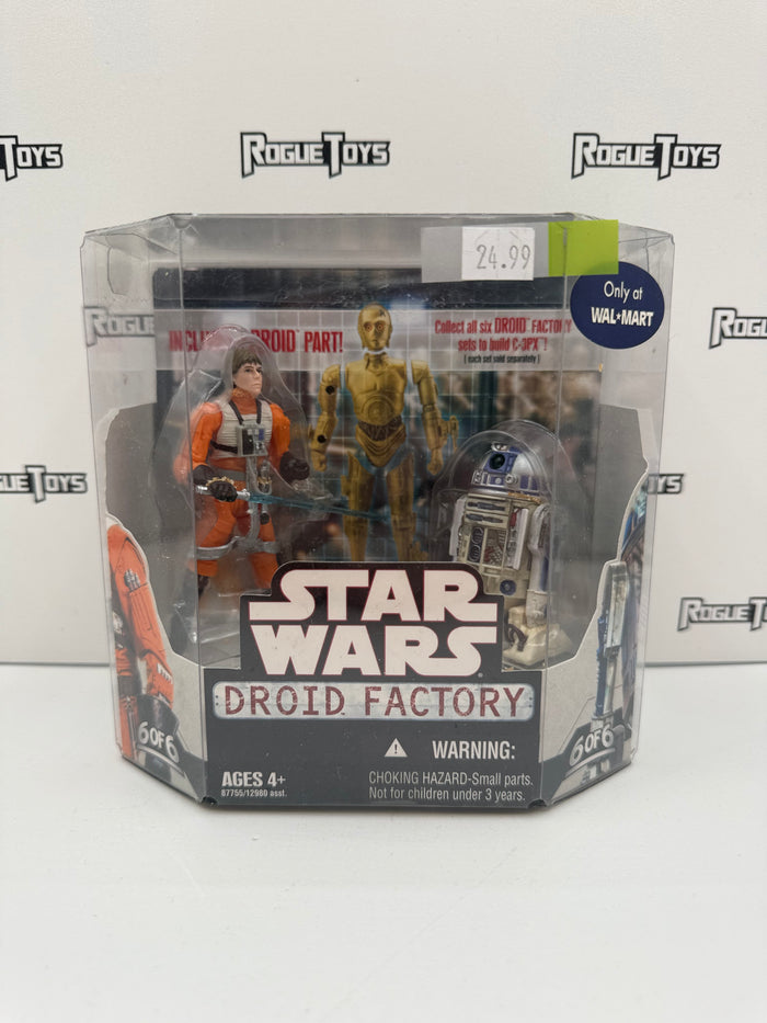 Hasbro Star Wars Droid Factory 6 of 6 C-3PX Series Luke Skywalker & R2-D2 (Walmart Exclusive)