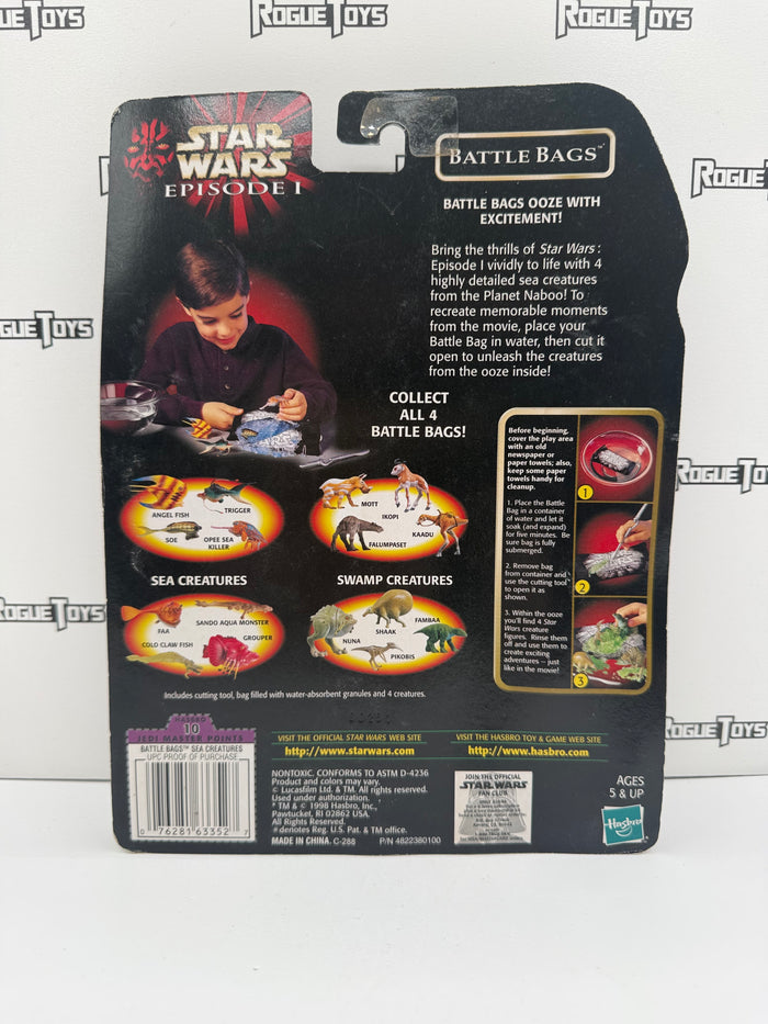 Hasbro Star Wars Episode I Battle Bags Sea Creatures Type 1