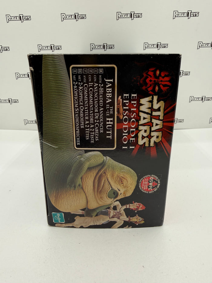 Hasbro Star Wars Episode I Jabba the Hutt w/ 2-Headed Announcer
