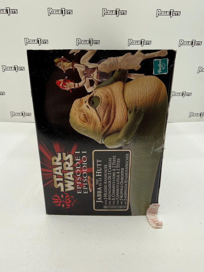 Hasbro Star Wars Episode I Jabba the Hutt w/ 2-Headed Announcer