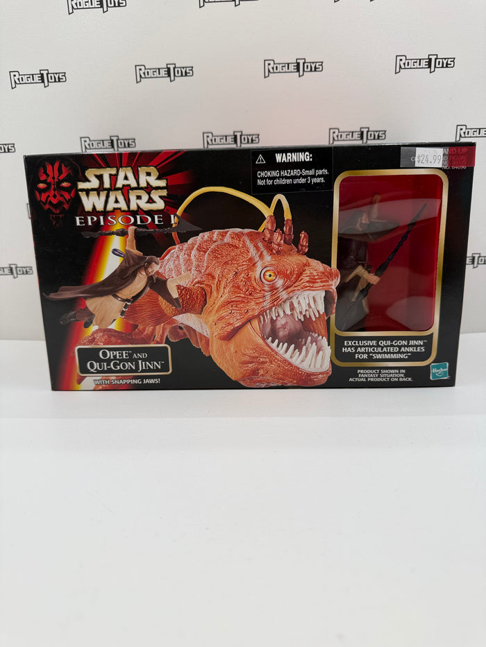 Hasbro Star Wars Episode I Opee and Qui-Gon Jinn