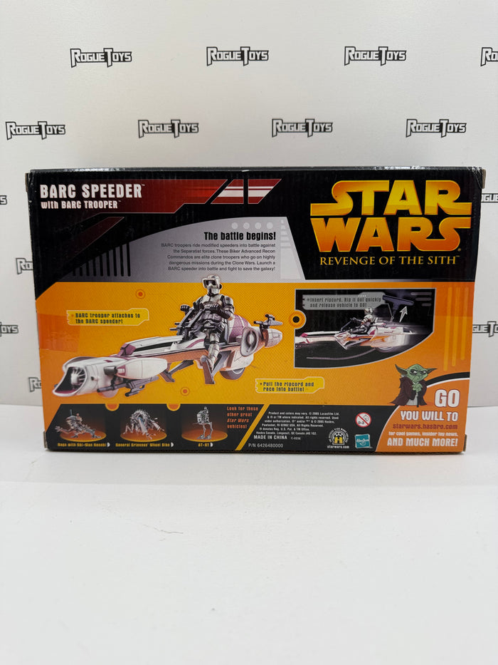 Hasbro Star Wars: Revenge of the Sith BARC Speeder w/ BARC Trooper