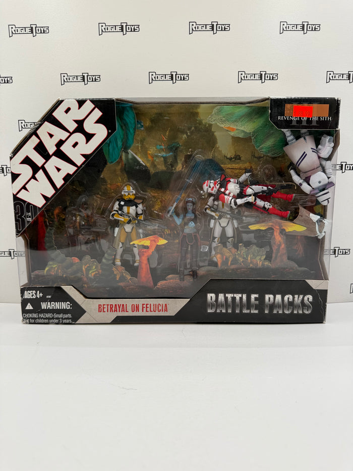 Hasbro Star Wars: Revenge of the Sith Battle Packs Betrayal on Felucia
