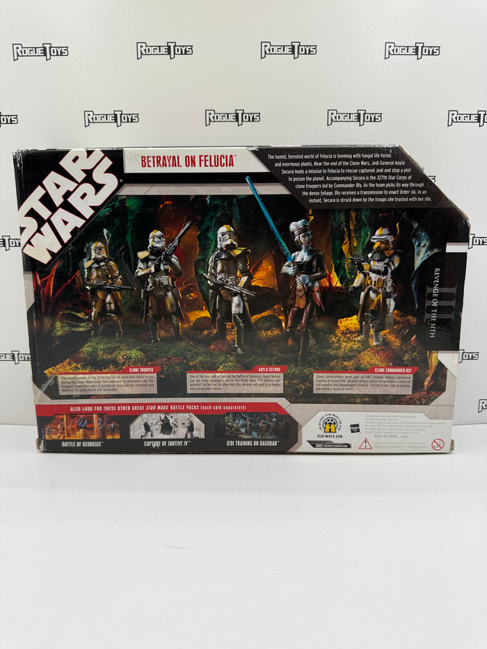 Hasbro Star Wars: Revenge of the Sith Battle Packs Betrayal on Felucia