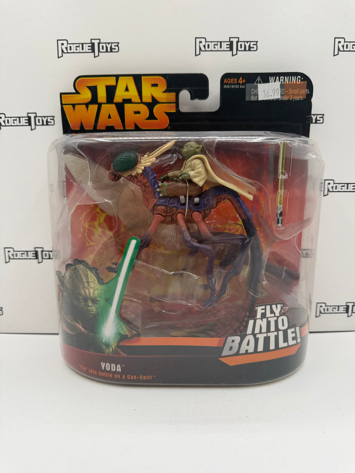 Hasbro Star Wars: Revenge of the Sith Yoda (“Fly” Into Battle!)