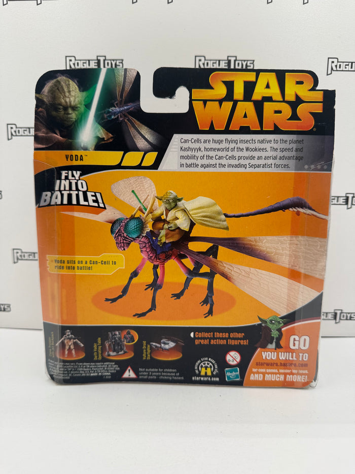 Hasbro Star Wars: Revenge of the Sith Yoda (“Fly” Into Battle!)