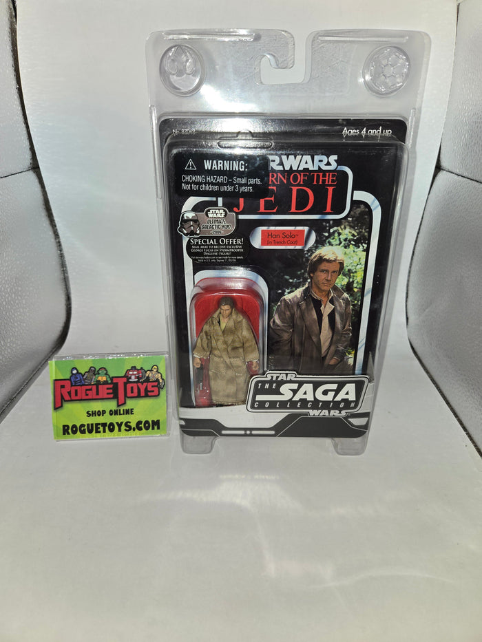 Hasbro Star Wars Saga Collection- Han Solo (trench coat)