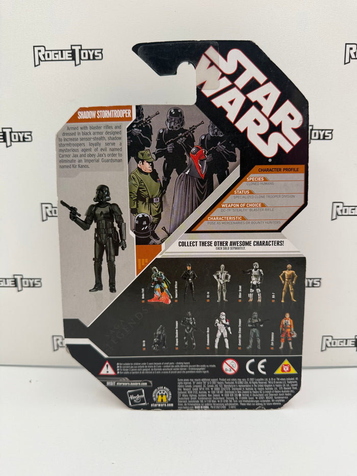 Hasbro Star Wars Saga Legends Shadow Stormtrooper
