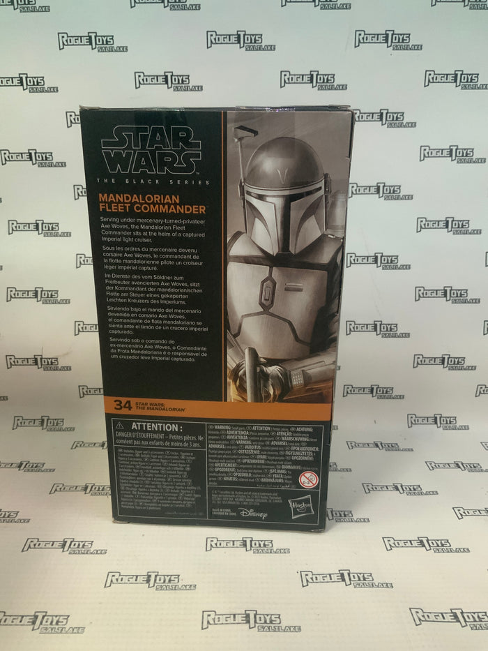 Hasbro Star Wars The Black Series Mandalorian Fleet Commander