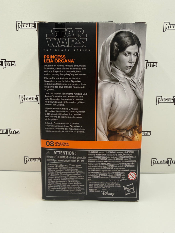 Hasbro Star Wars The Black Series Star Wars: A New Hope Princess Leia Organa