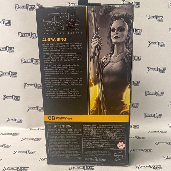 Hasbro Star Wars The Black Series The Clone Wars Aurra Sing - Rogue Toys