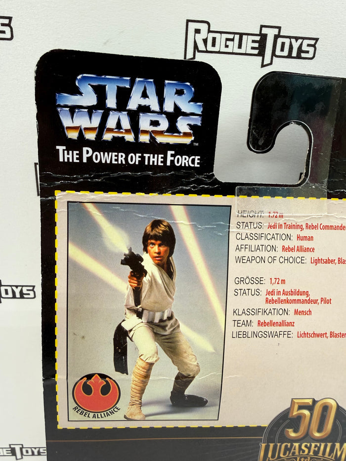 Hasbro Star Wars The Power of the Force Lucasfilm 50th Anniversary Luke Skywalker