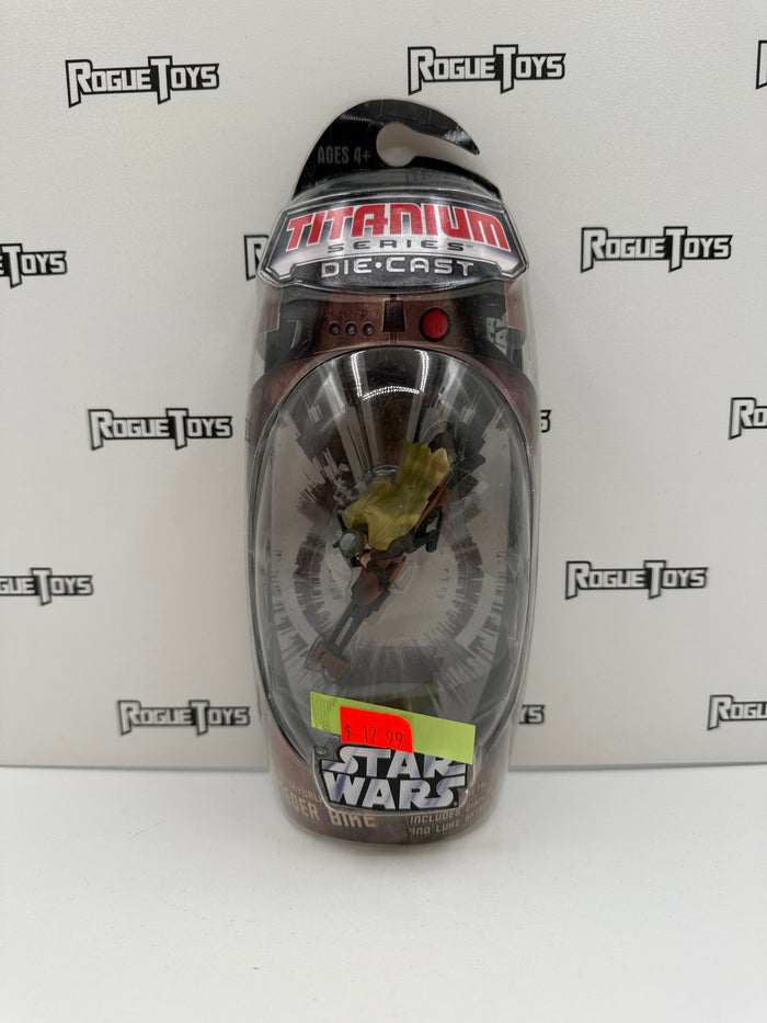 Hasbro Star Wars Titanium Series Die-Cast Luke Skywalker’s Speeder Bike