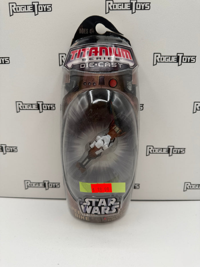 Hasbro Star Wars Titanium Series Die-Cast Speeder Bike