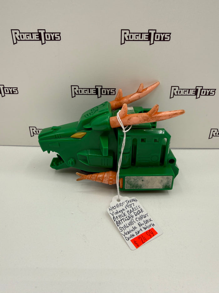 Hasbro Takara Vintage Battle Beasts Battling Deer Stalker Chariot Vehicle