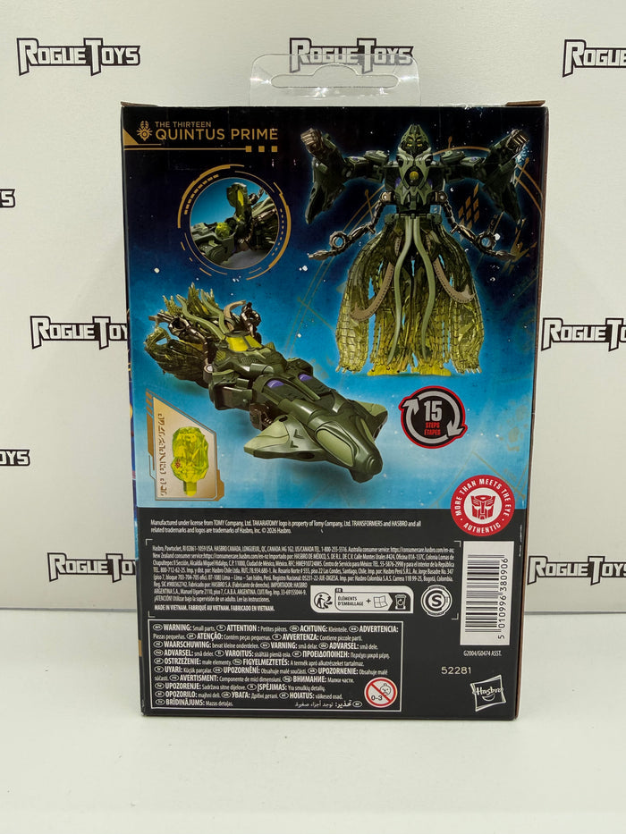Hasbro Transformers Age of the Primes Deluxe Class The Thirteen Quintus Prime