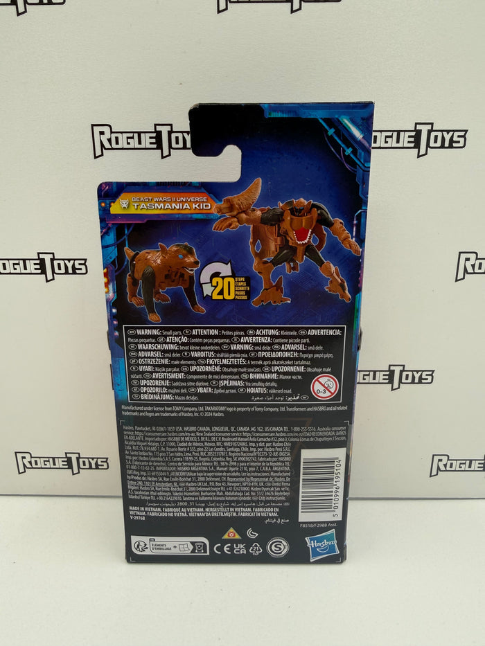 Hasbro Transformers Legacy United Core Class Beast Wars II Universe Tasmania Kid