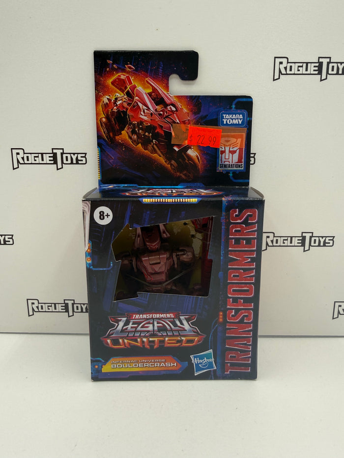 Hasbro Transformers Legacy United Core Class Infernac Universe Bouldercrash