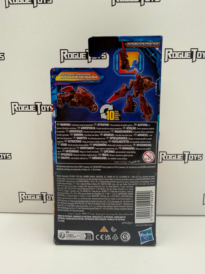 Hasbro Transformers Legacy United Core Class Infernac Universe Bouldercrash