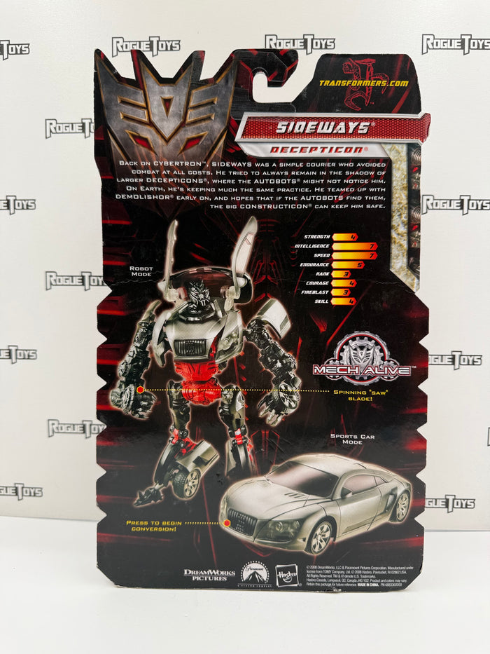 Hasbro Transformers Revenge of the Fallen Deluxe Class Decepticon Sideways