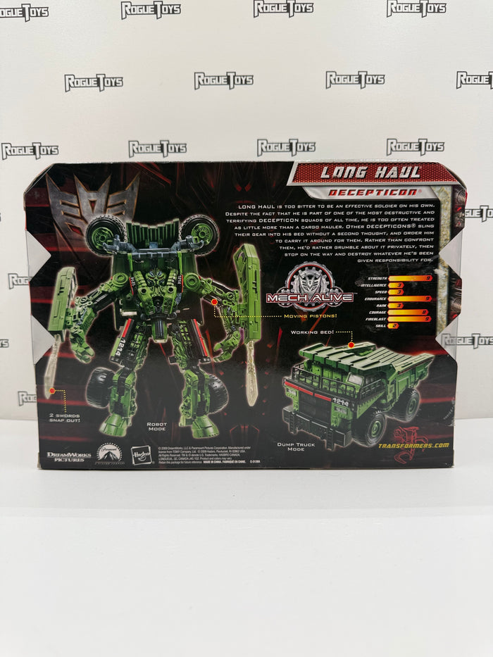 Hasbro Transformers Revenge of the Fallen Voyager Class Decepticon Long Haul
