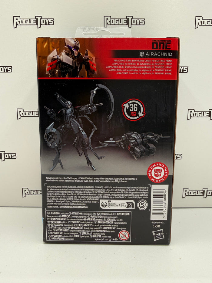 Hasbro Transformers Studio Series Transformers One Deluxe Class Airachnid