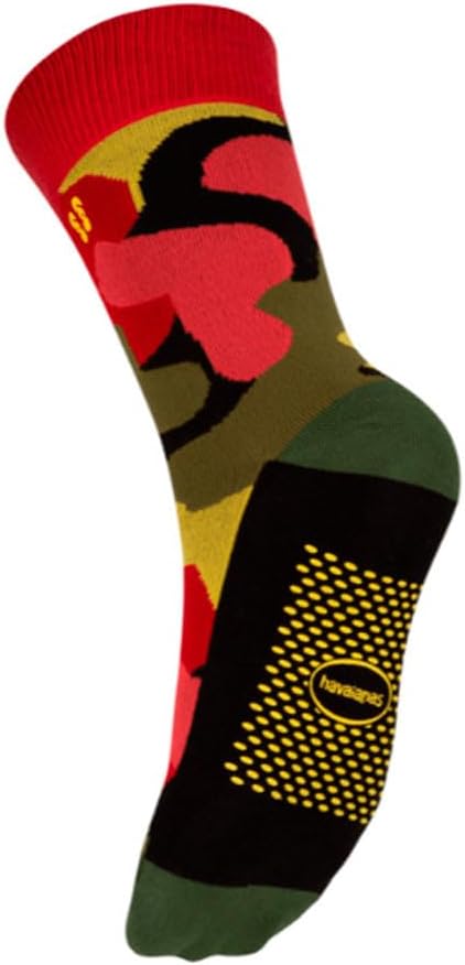 Havaianas Unisex Socks Slide Graphite/Orange Medium