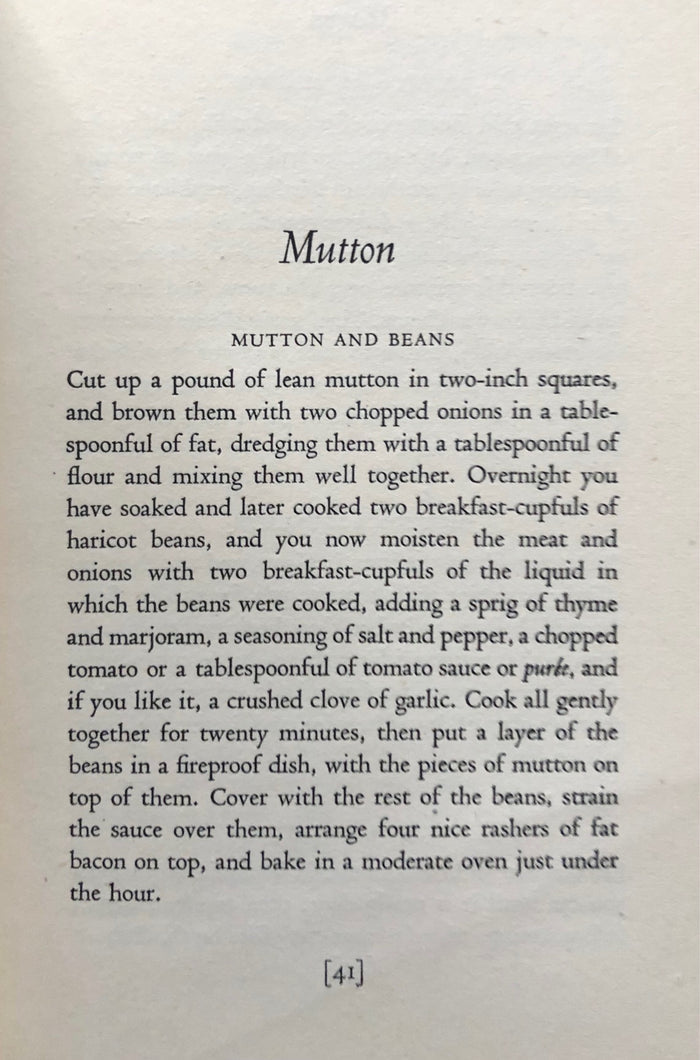 Heath, Ambrose. Small Meat Dishes.