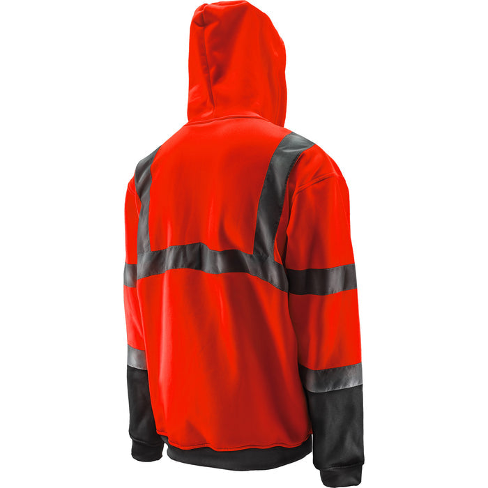 Hi-Viz Orange Pro Hoodie - LIFT Safety
