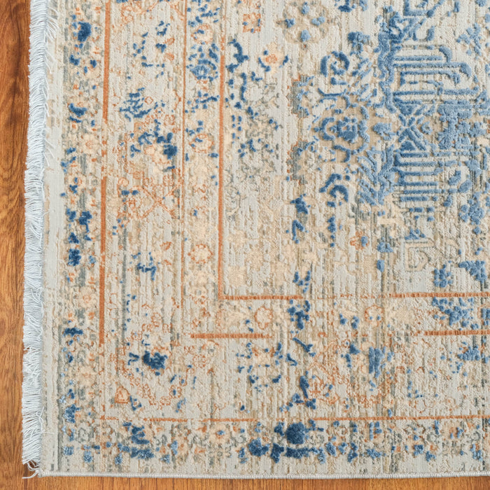 Historia Serisi Vintage Desenli Makine Dokuma Halı — salon halısı