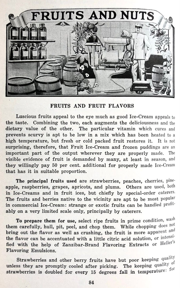 (Ice Cream) Heller, B.  Heller’s Guide for Ice-Cream Makers