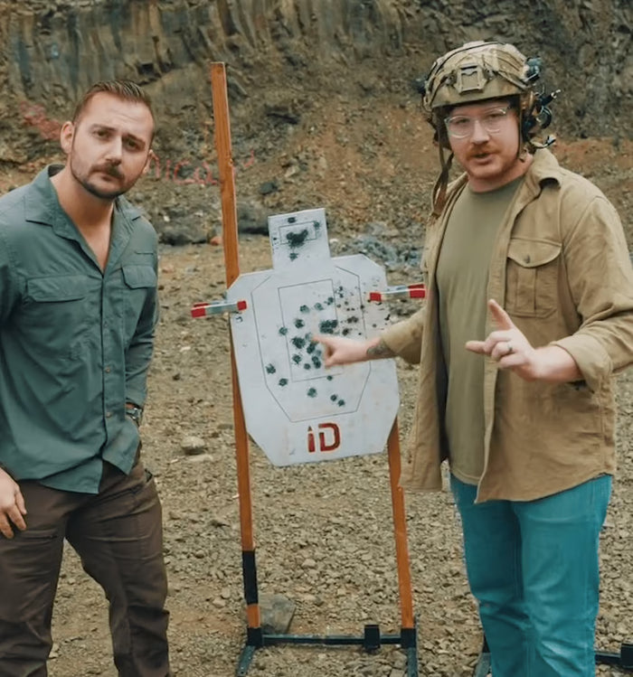 Administrative Results and Micah Mayfield shooting an infinity target