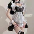 Japanese Cat Cafe Maid Set - Black / S Costume - Femboy Fatale