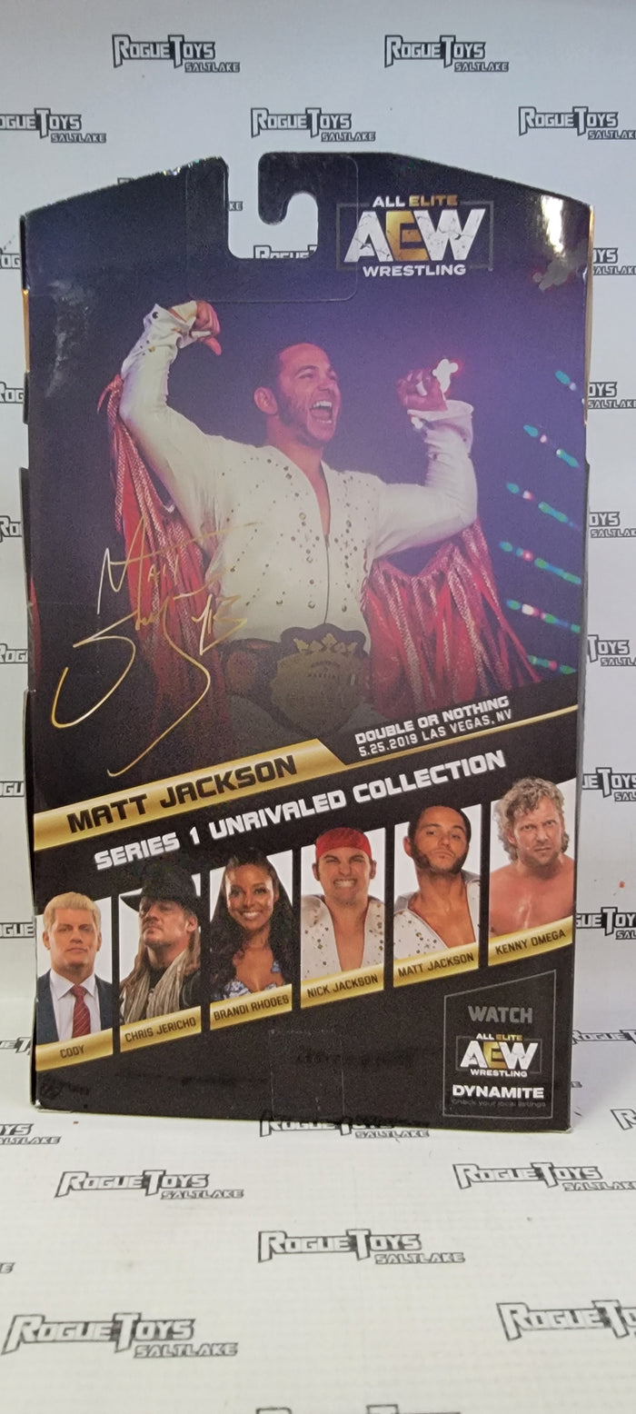 Jazwares AEW Unrivaled Collection Series 1A Matt Jackson