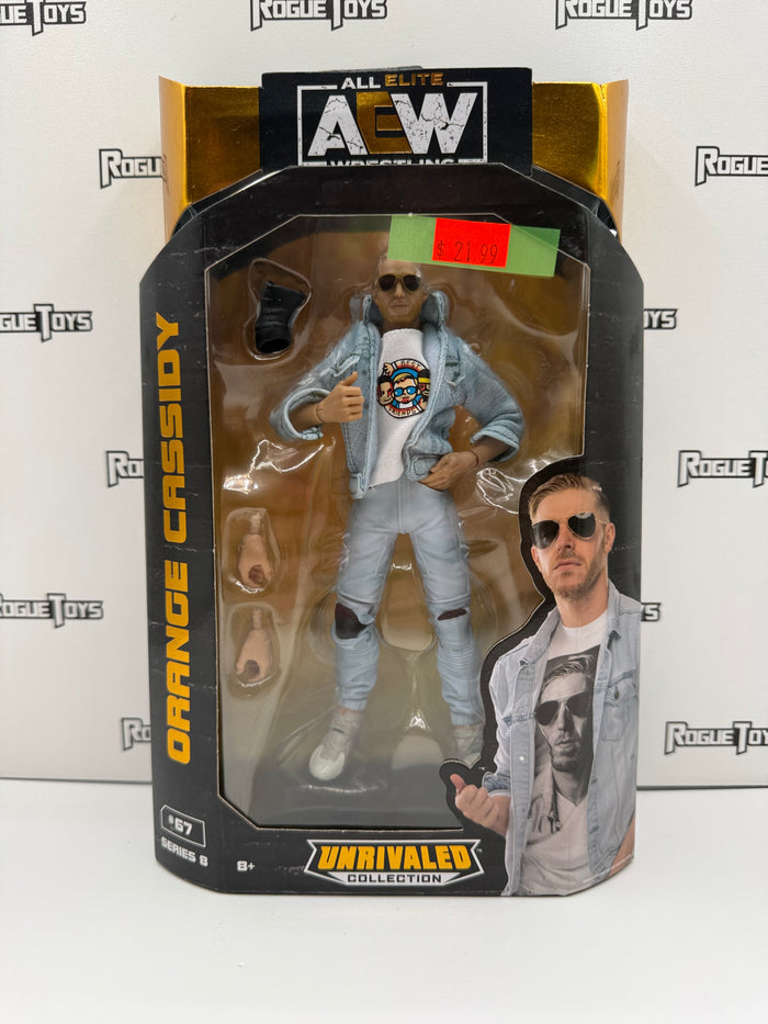 Jazwares AEW Unrivaled Collection Series 8 #67 Orange Cassidy