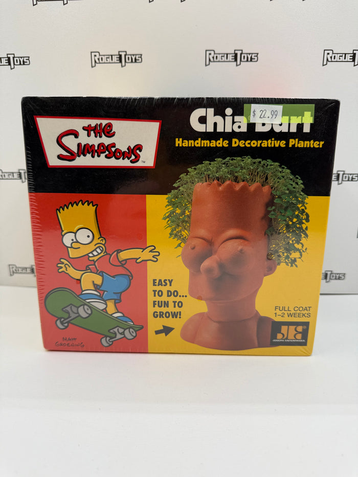 Joseph Enterprises The Simpsons Chia Bart Handmade Decorative Planter