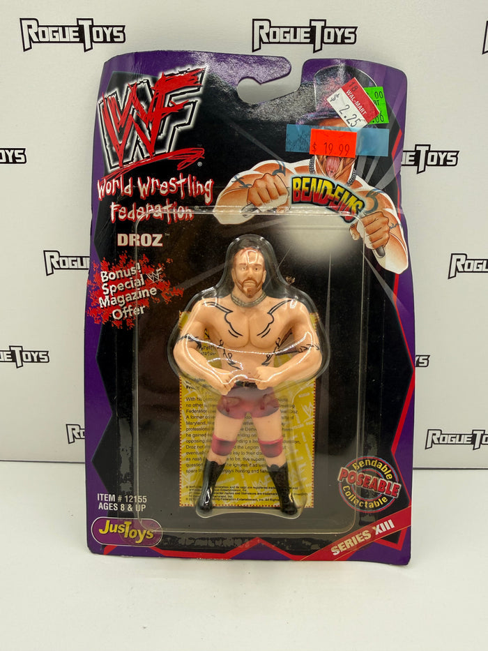 JusToys WWF Bend-Ems Series XIII Droz
