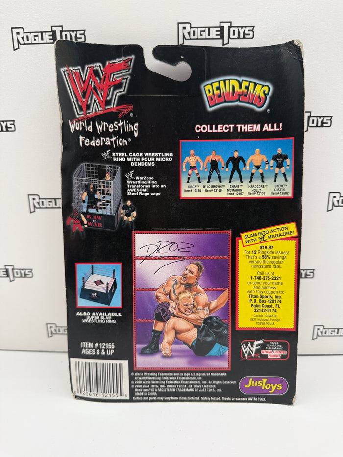 JusToys WWF Bend-Ems Series XIII Droz