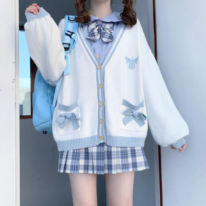 Kawaii Cardigan - Blue / S Cardigan - Femboy Fatale