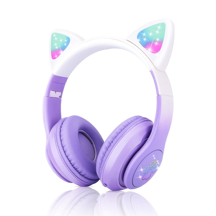 Purple & White