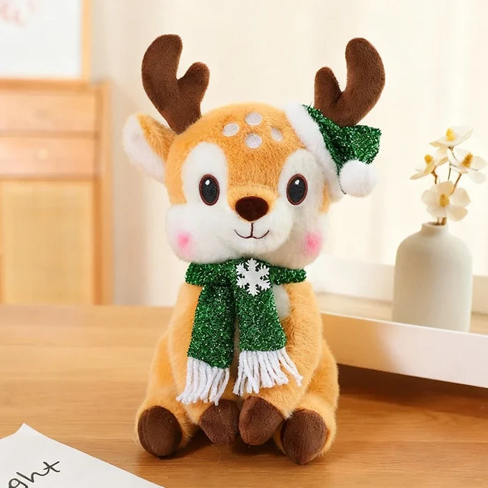 Light Deer / Green Scarf