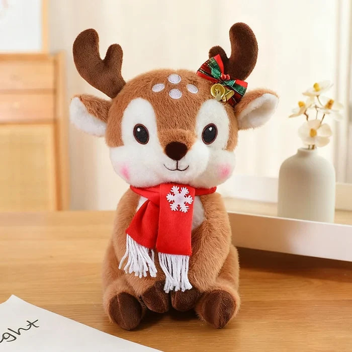 Dark Deer / Red Scarf