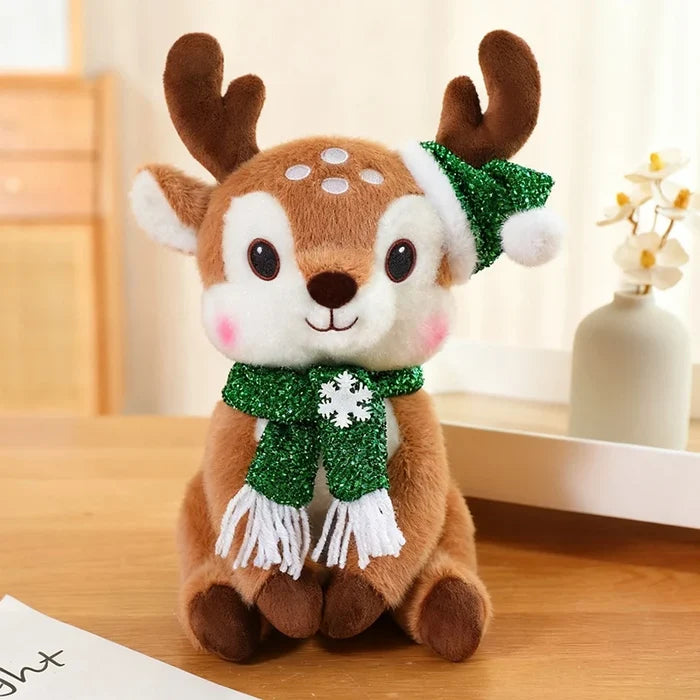 Dark Deer / Green Scarf