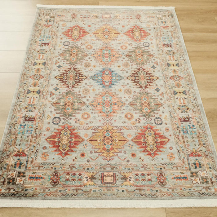 Kehribar Serisi Anadolu Desenli Makine Dokuma Klasik Tasarım Halı — 80x150, 120x180, 80x300, 160x230 cm