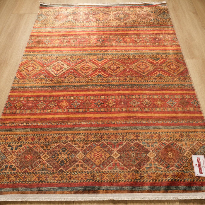 Kehribar Serisi Makine Dokuma Anadolu Desenli Rengarenk Halı — 80x150, 120x180, 80x300, 160x230 cm